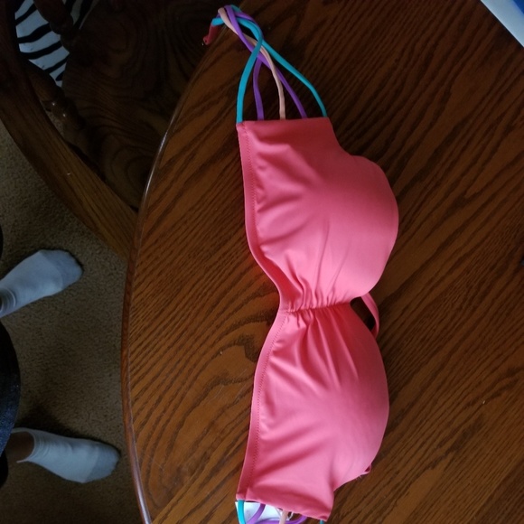 Xhilration XL bandeau bikini top - Picture 3 of 3
